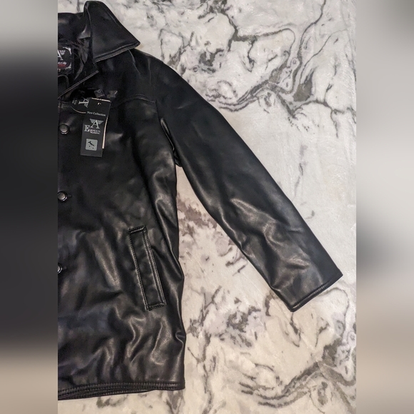 Emporio & Co Leather Jacket - Picture 8 of 11